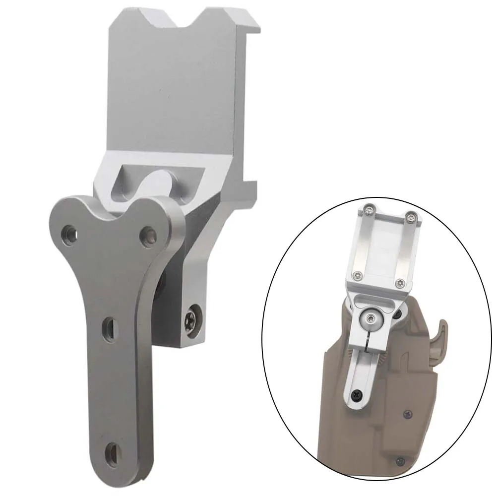 Soporte pierna táctico de aluminio tipo Y para fundas IPSC IDPA - imagen 2