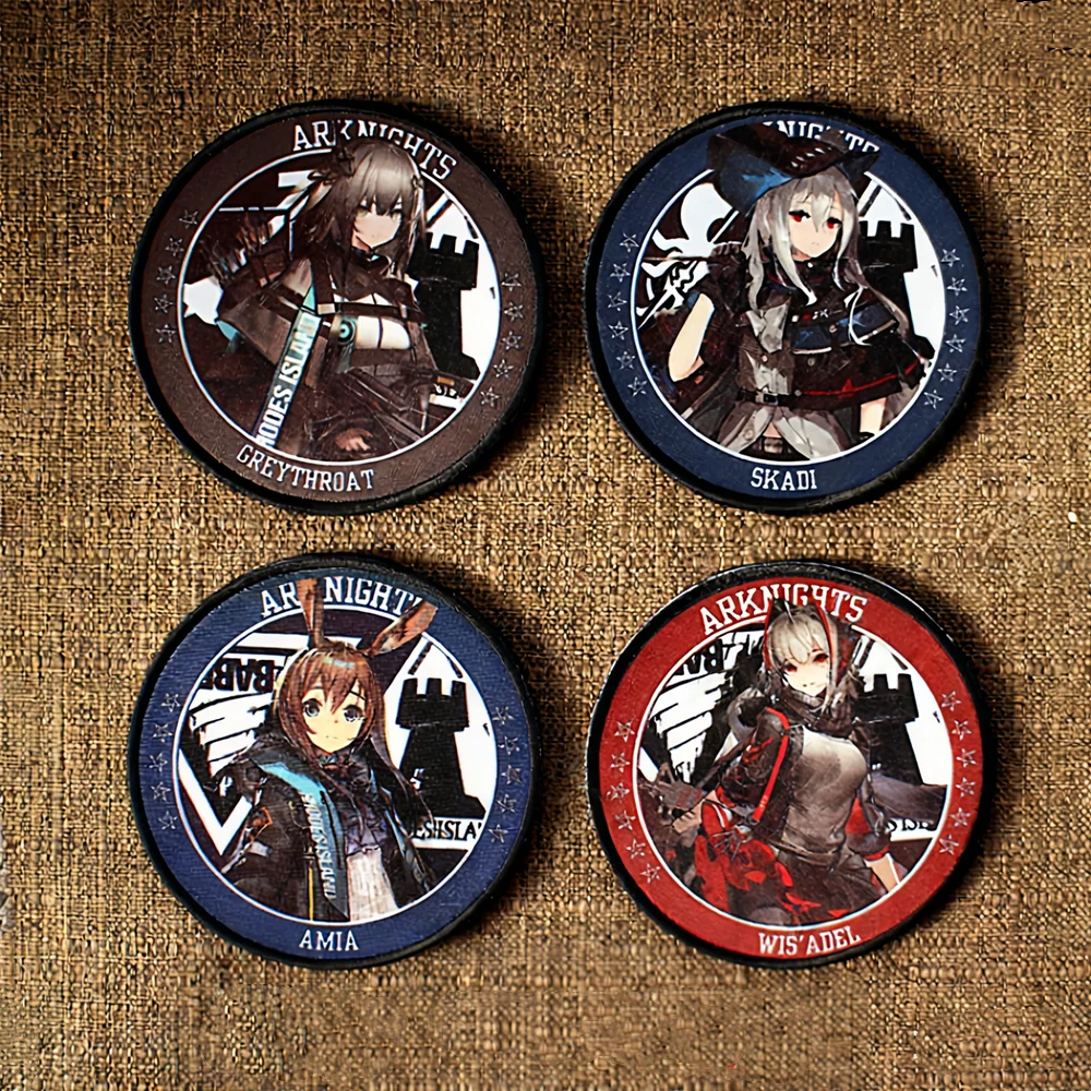 Arknights Parche táctico con estampado Skadi para brazalete infantil - imagen 4