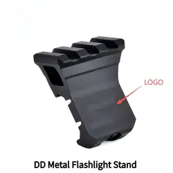 Soporte táctico para linterna y láser ajustable en altura