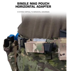 Adaptador Molle magnético para cinturón táctico, outdoor y paintball