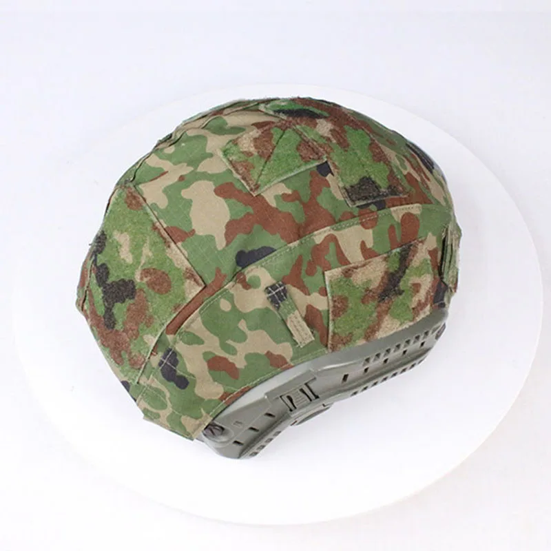 Fundas Casco Táctico Militar - Camuflaje Nieve, Desierto, EMR y Flecktarn - imagen 4