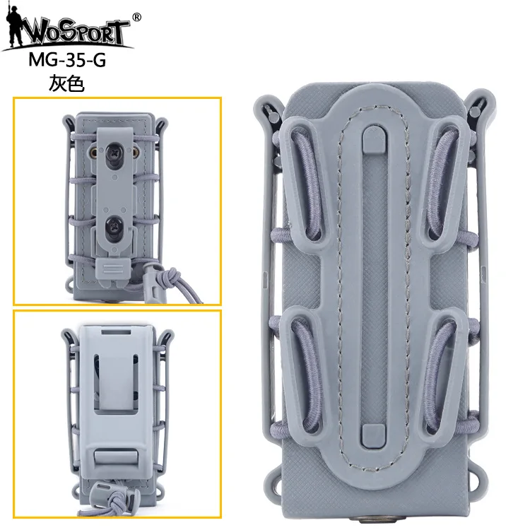 Funda con sistema MOLLE y clip para cinturón