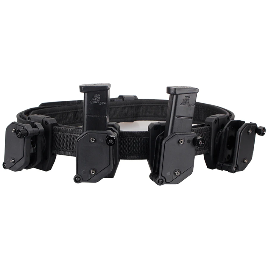 Skirmish IPSC cinturón táctico de tiro con funda para pistola - imagen 3