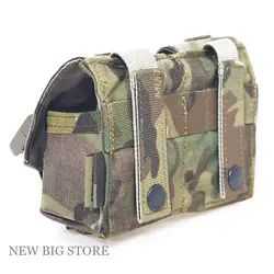 Bolsa MOLLE para granadas Airsoft modelo M67, chaleco táctico