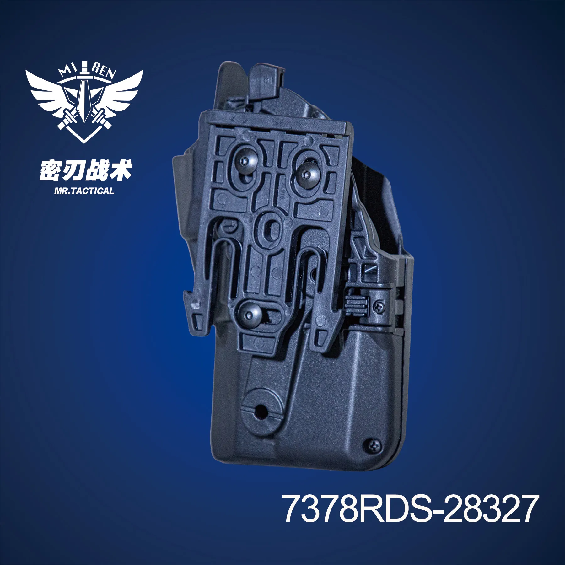 Funda táctica para linterna TLR7 con retención ajustable Glock - imagen 4