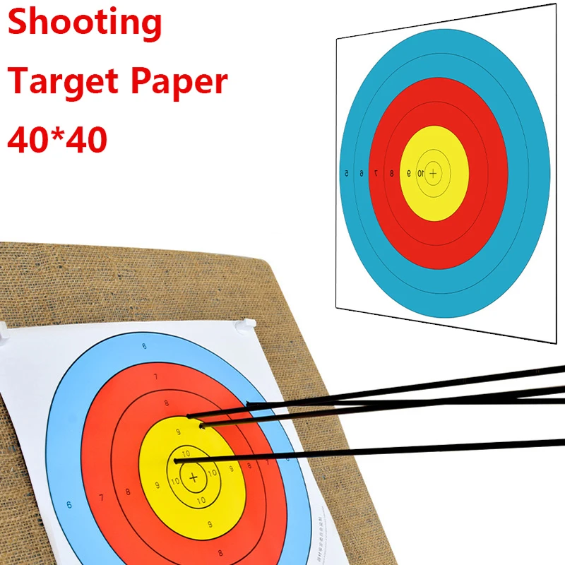 Blanco de papel resistente para tiro con arco y tirachinas - imagen 5