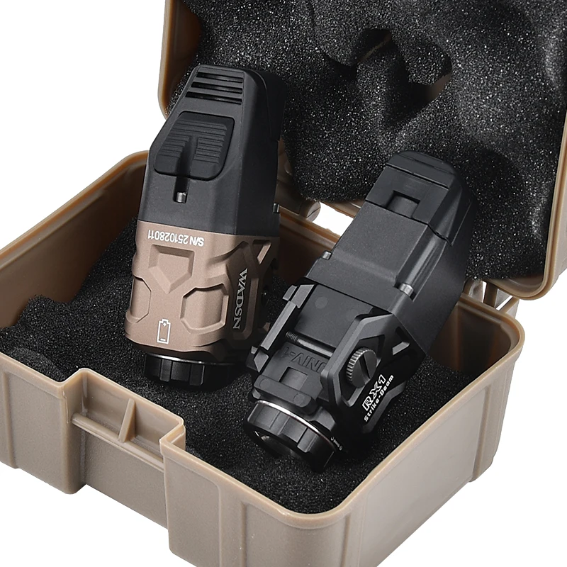 WADSN RX1 Linterna táctica para airsoft de aluminio, exploración - imagen 3