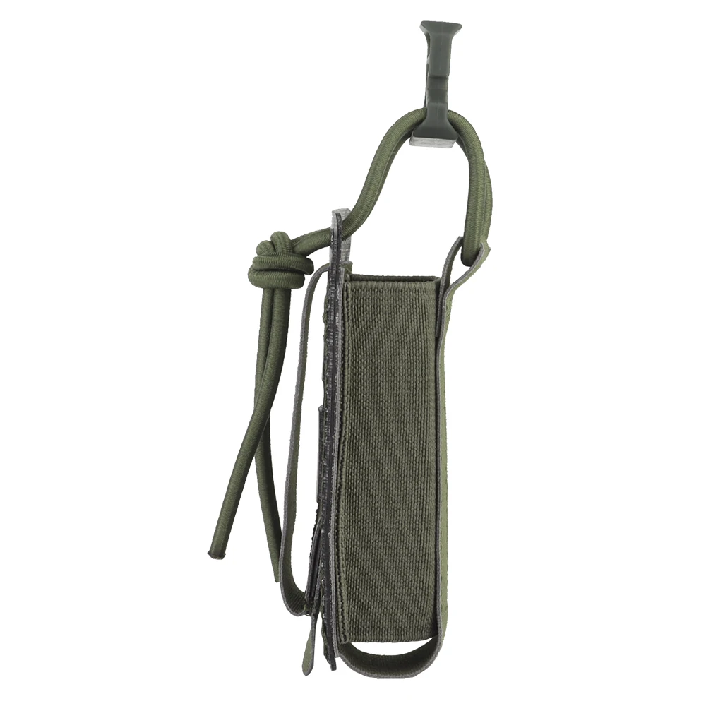 Portacargador 9mm MOLLE elástico para cinturón táctico - imagen 5