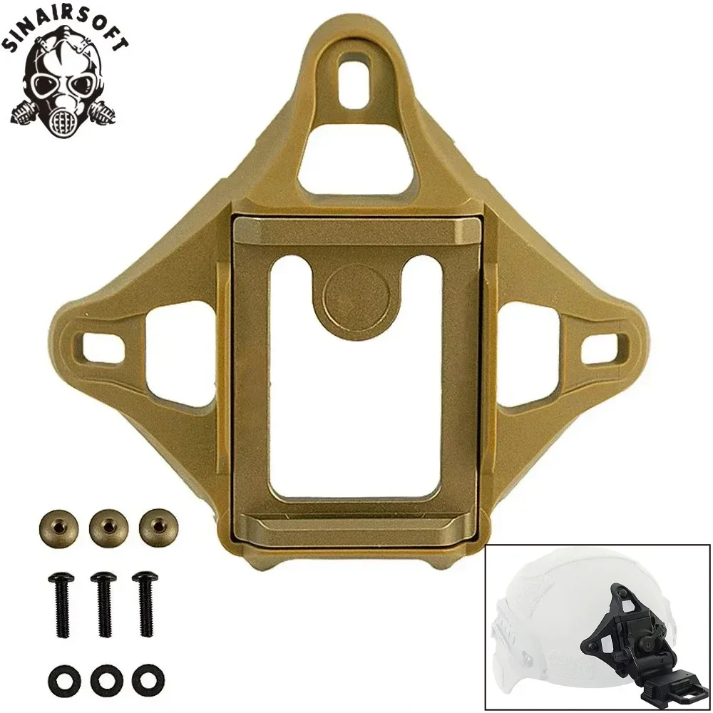Adaptador NVG SINAIRSOFT para Casco Táctico FAST y MICH – Soporte Visión Nocturna - imagen 4
