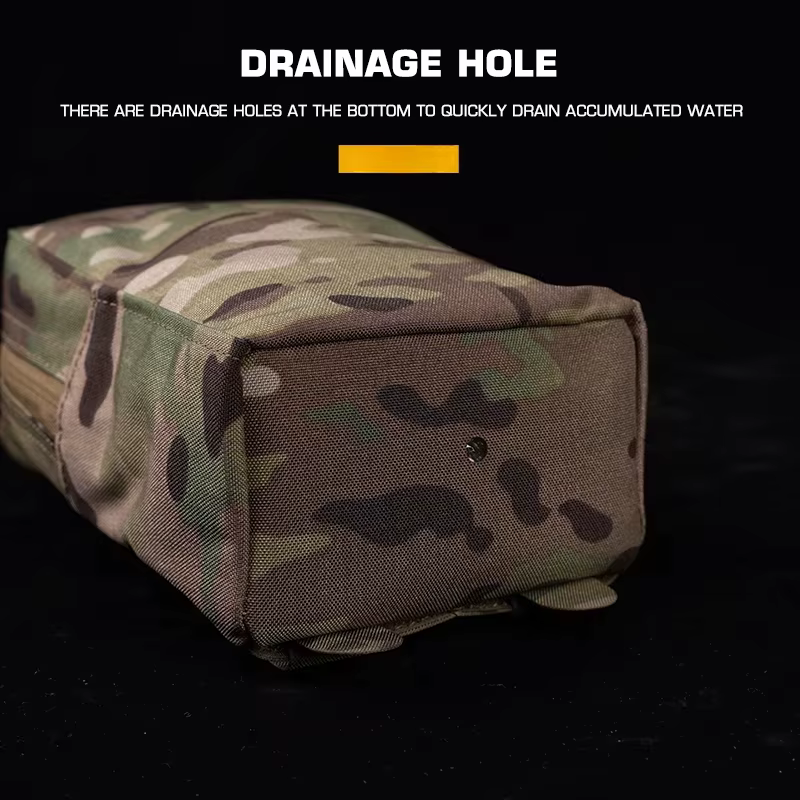 Bolsa táctica GP ligera MOLLE multifuncional con orificio de drenaje - imagen 5