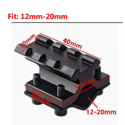 Adaptador de montaje ajustable para riel Picatinny superior