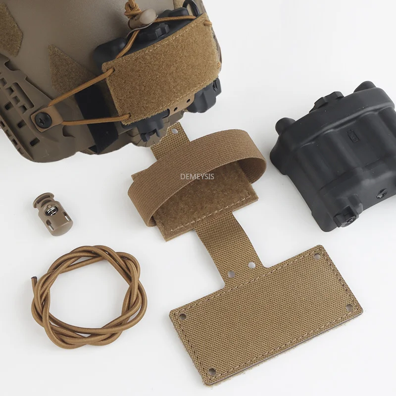 Bolsa táctica para baterías NVG de casco – Contrapeso airsoft - imagen 5