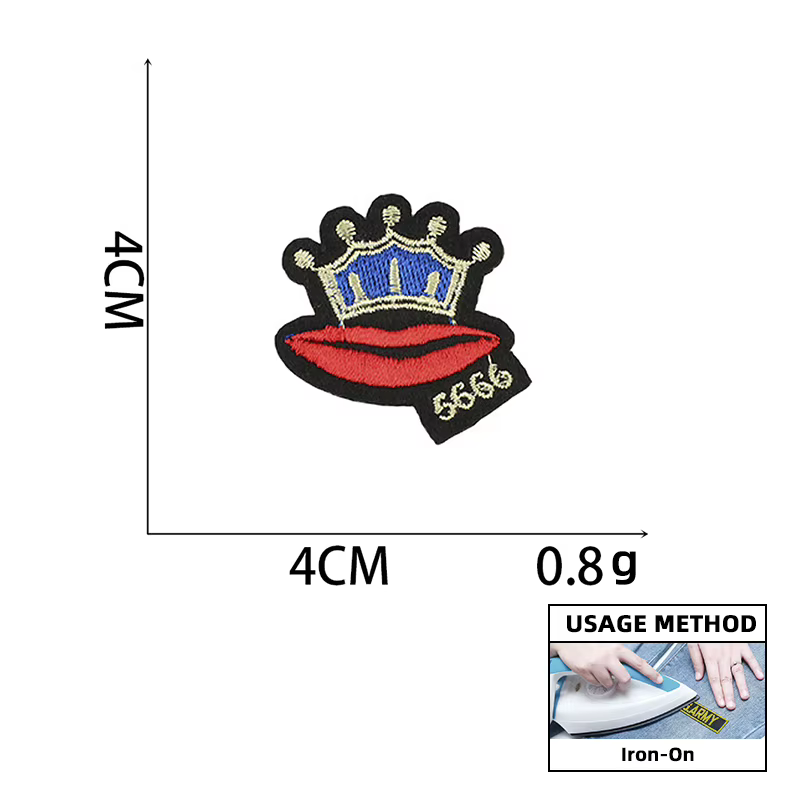 Ejército de la Corona Parche bordado militar insignia plancha - imagen 5