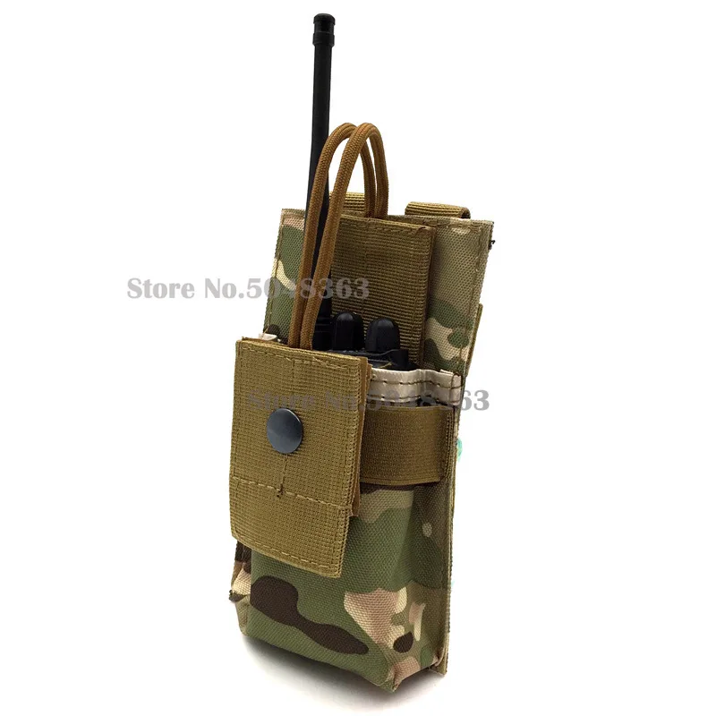 Porta walkie-talkie táctica MOLLE funda para radio de cinturón - imagen 5