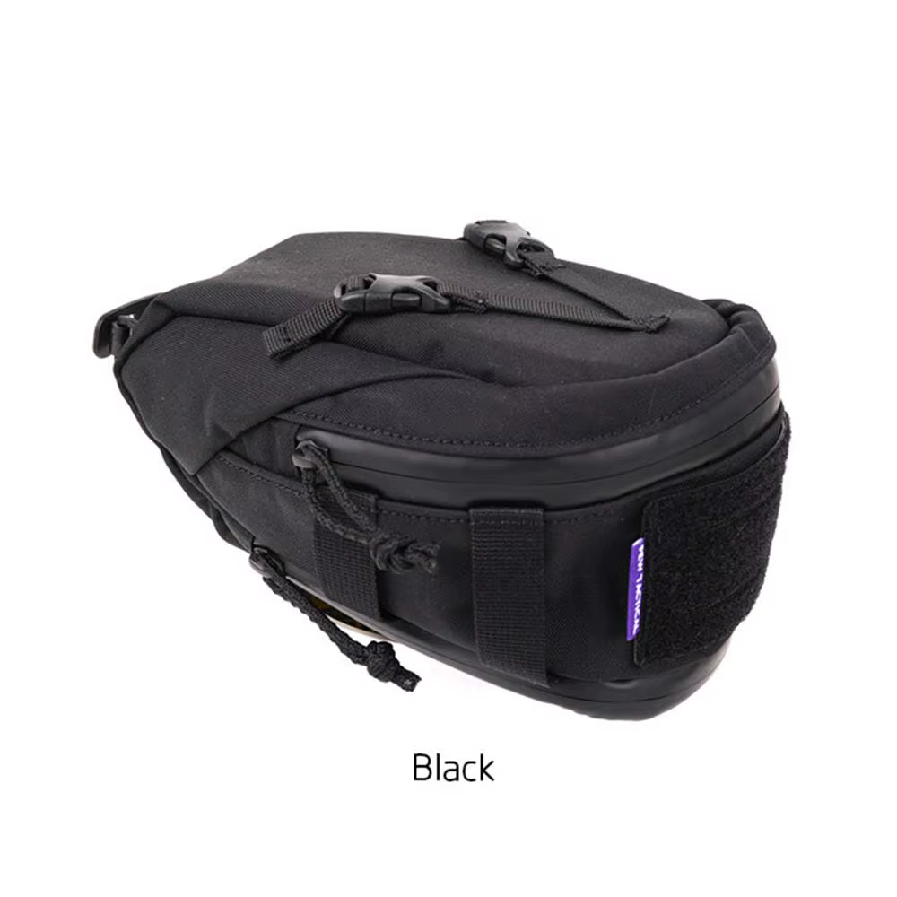 Bolsa táctica para sillín impermeable en bici