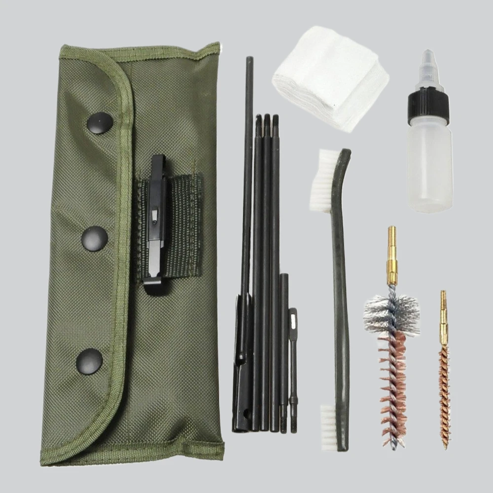 AR15 M16 M4 kit de limpieza rifle con cepillos tácticos - imagen 3
