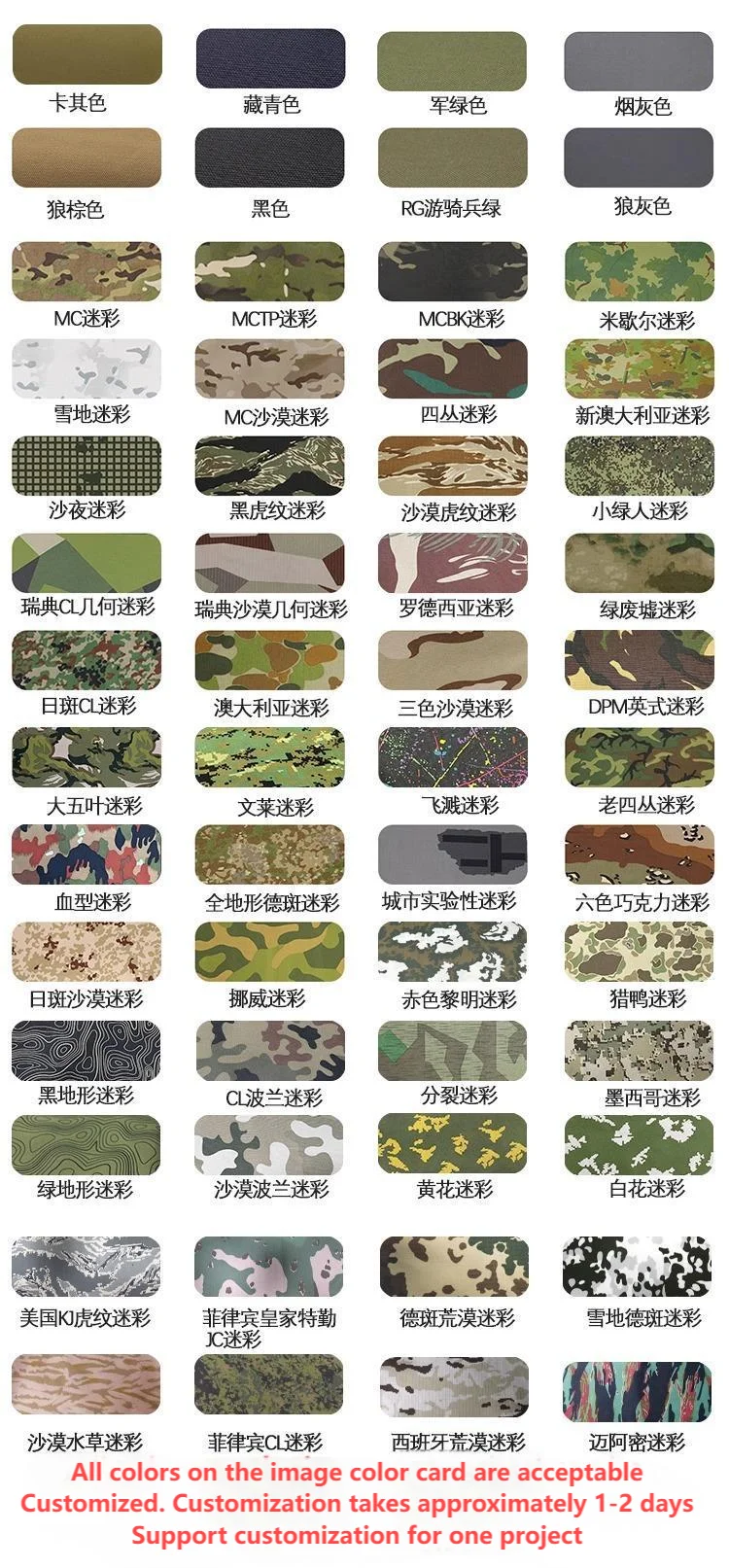 Tira de camuflaje 3D para personalización