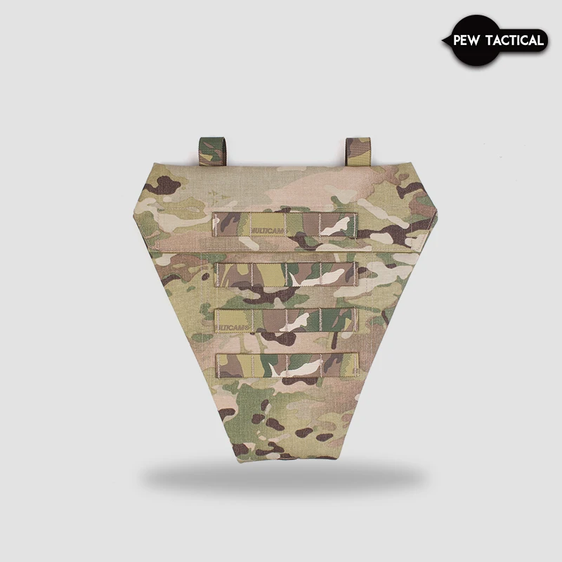 PEW TACTICAL Panel protección ingle MOLLE – Camuflaje táctico - imagen 5