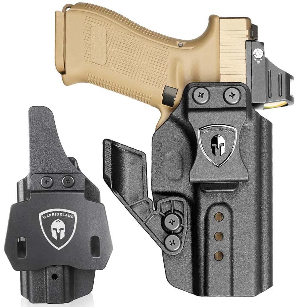 Funda Glock IWB/OWB convertible con Claw, mano derecha