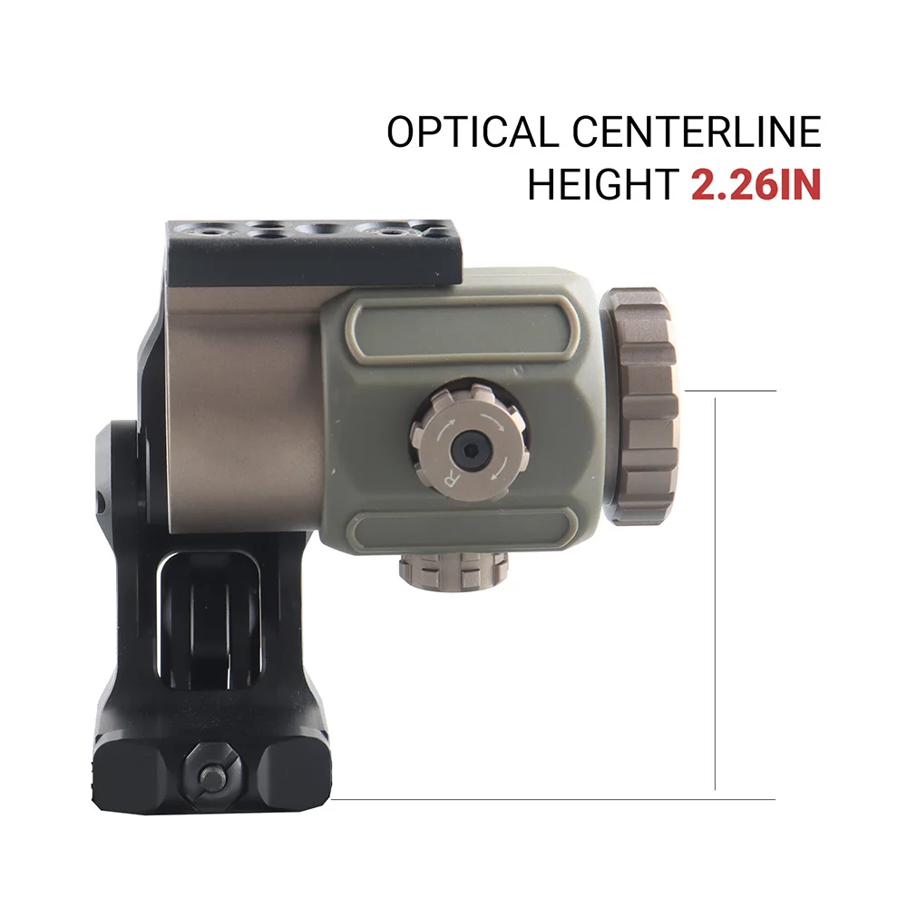 Montaje táctico QD G33/G43 para visor con altura central - imagen 5