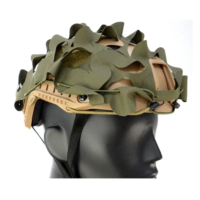 Funda táctica 3D para casco FAST acabados texturizados
