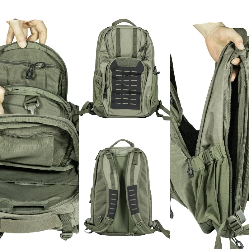 Mochila táctica anti-IRR de viaje color RG, resistente y robusta