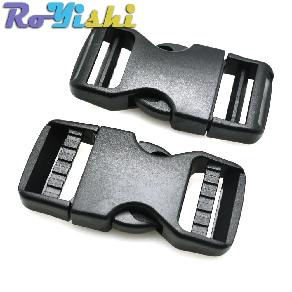 Clip liberación lateral 25mm táctico MOLLE – Acople clip rápido universal para correas - imagen 4