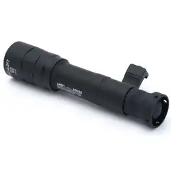 Linterna táctica LED doble combustible con montaje lateral para caza