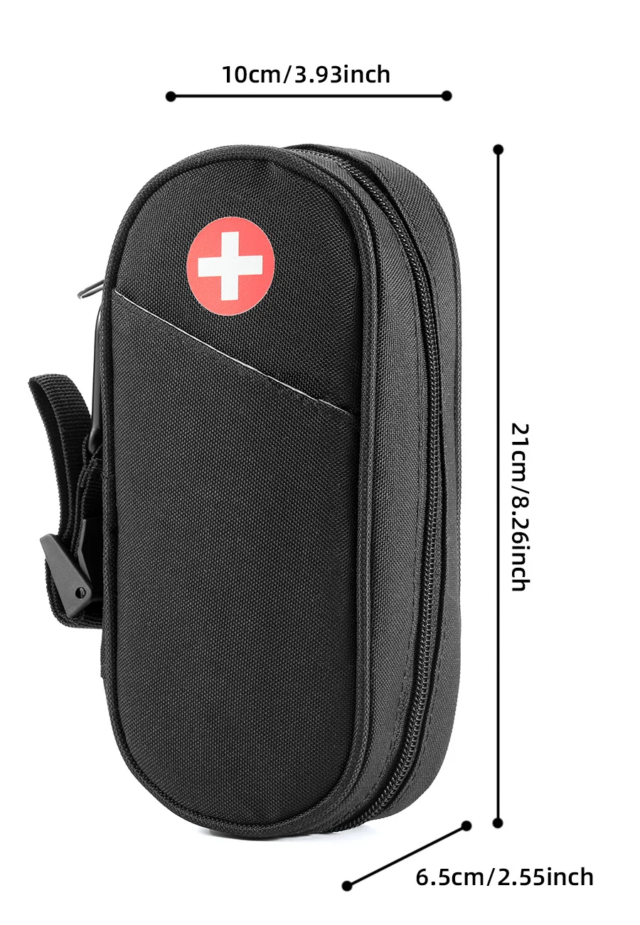 Bolsa térmica portátil Oxford con cremallera para insulina y viaje - imagen 5