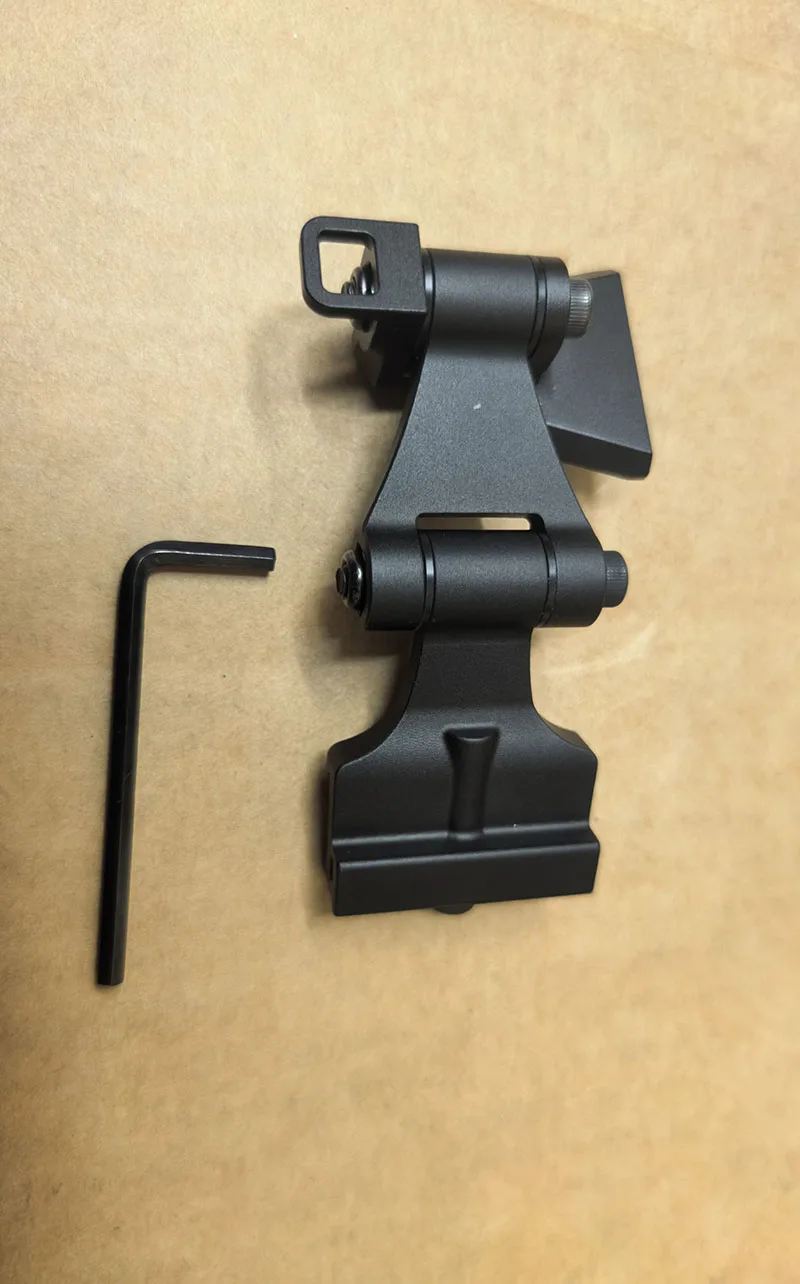 Detalle de estructura del soporte J-arm