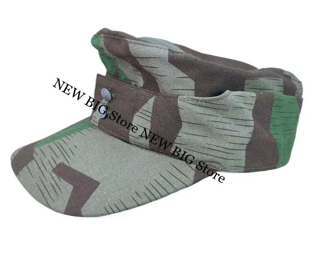 Gorro militar M43 verano camuflaje hoja de roble Dot44 doble botón - imagen 4