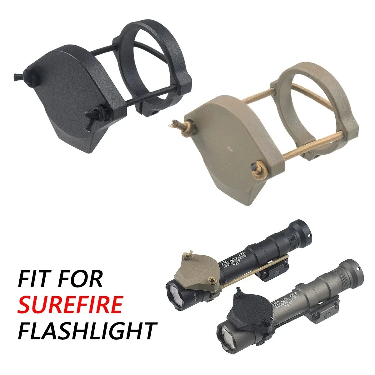 SureFire Cubierta Protectora Lente Táctica M300 M600 M952 M951 - imagen 2
