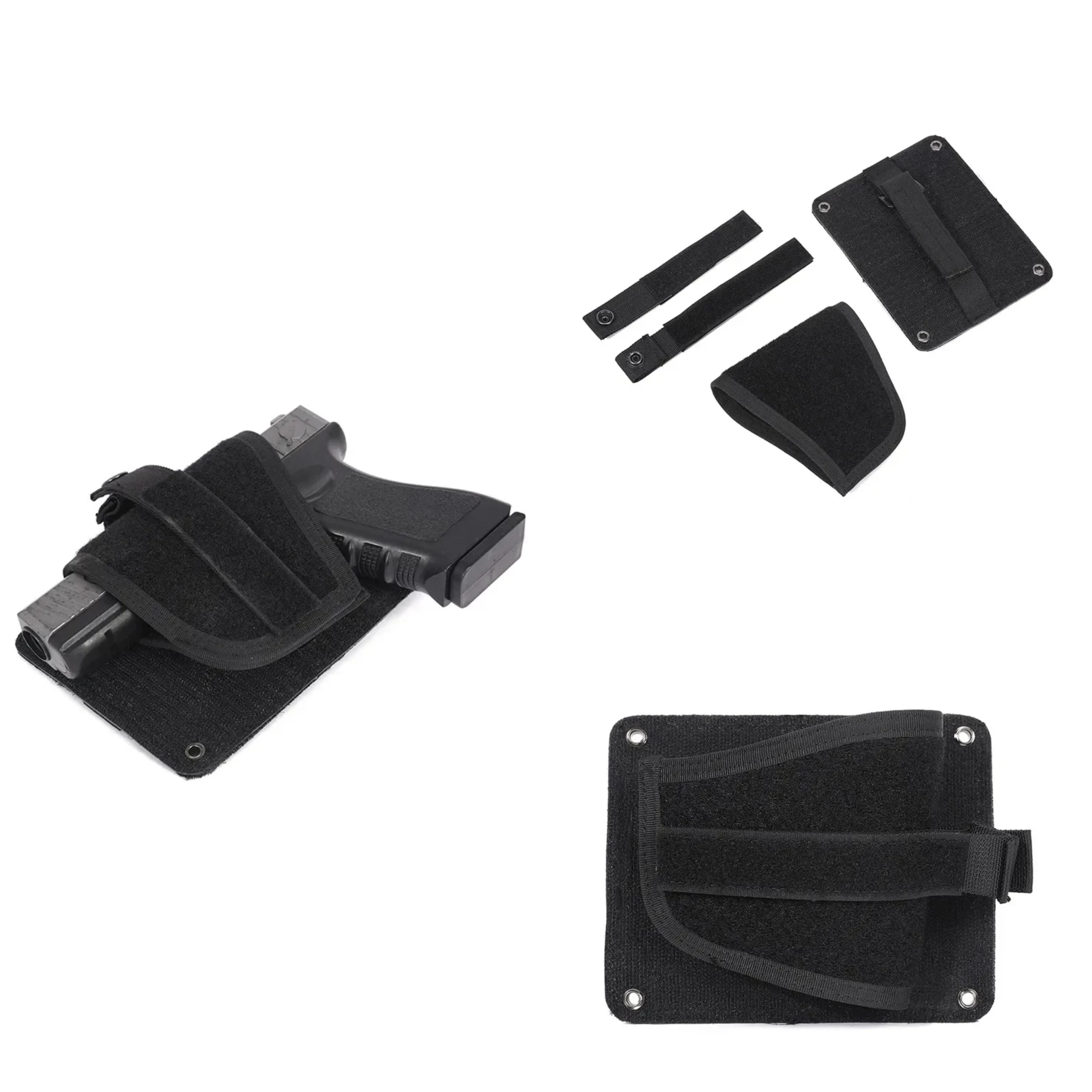 Funda táctica nylon extracción rápida desmontable G17/P99 izq/dcha - imagen 2
