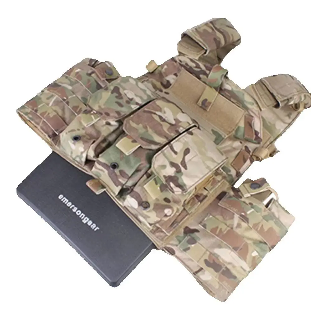 Emersongear chaleco portaplacas MOLLE táctico airsoft - imagen 5