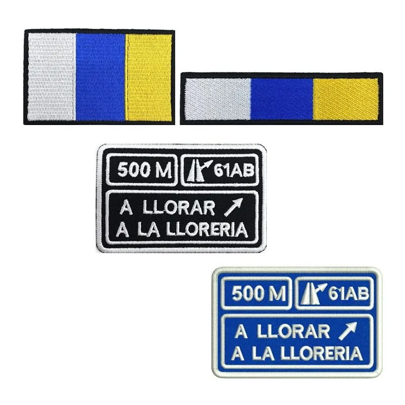 Parche bordado bandera Islas Canarias