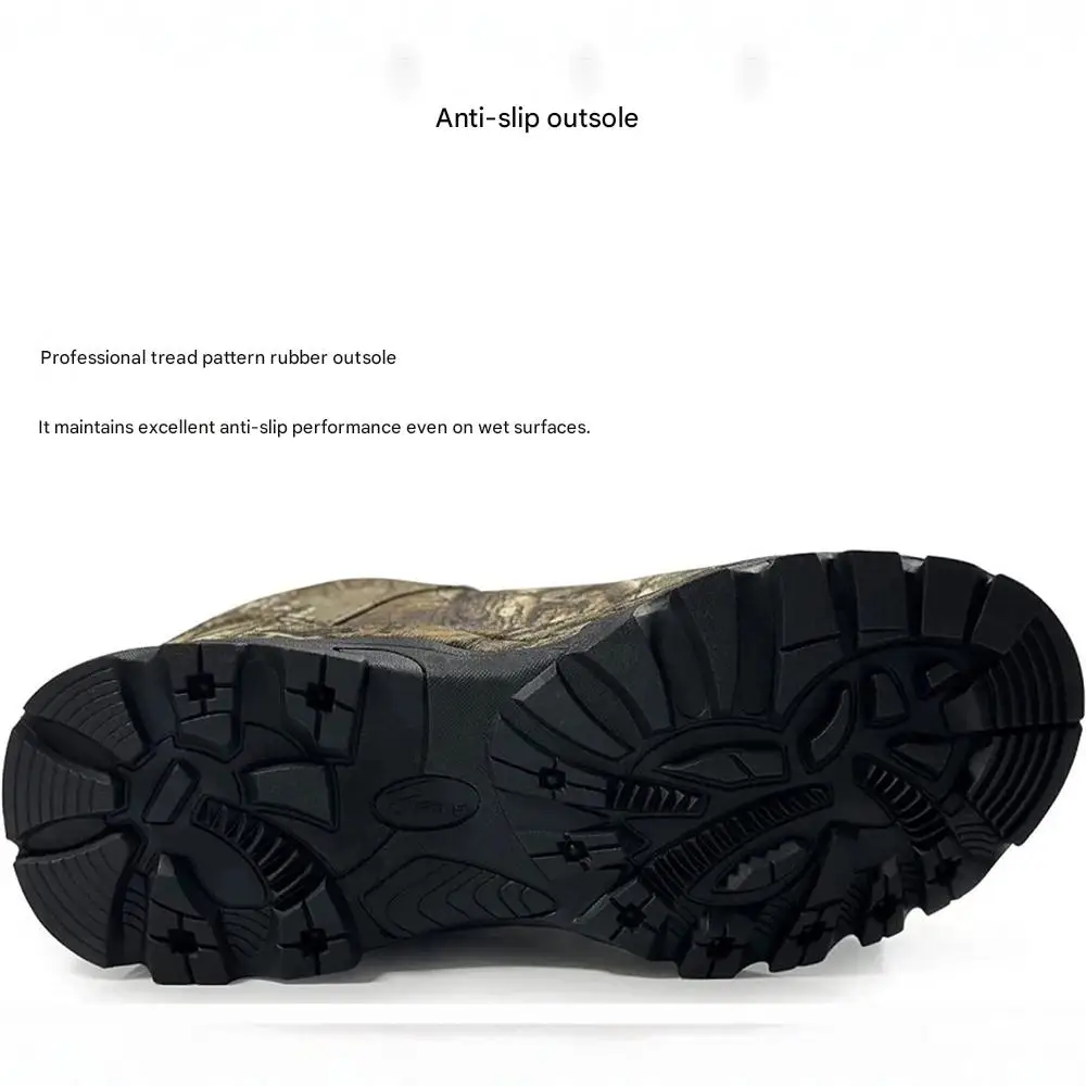 Botas tácticas camuflaje impermeables antideslizantes para senderismo - imagen 2