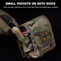 Bolsa MOLLE para EDC y botiquín - caza, camping y supervivencia