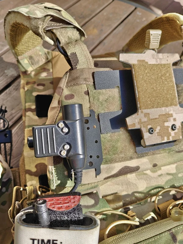 Placa adaptadora MOLLE para PTT, soporte de pecho JPC - imagen 4