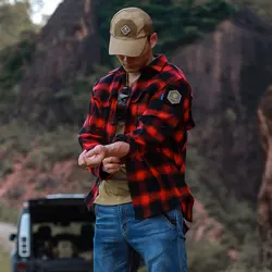 Emersongear Longicorn Camisa Franela Táctica Ergonómica Azul