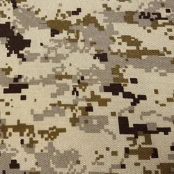 Tela camuflaje AOR1 1000D poliéster impermeable alta resistencia