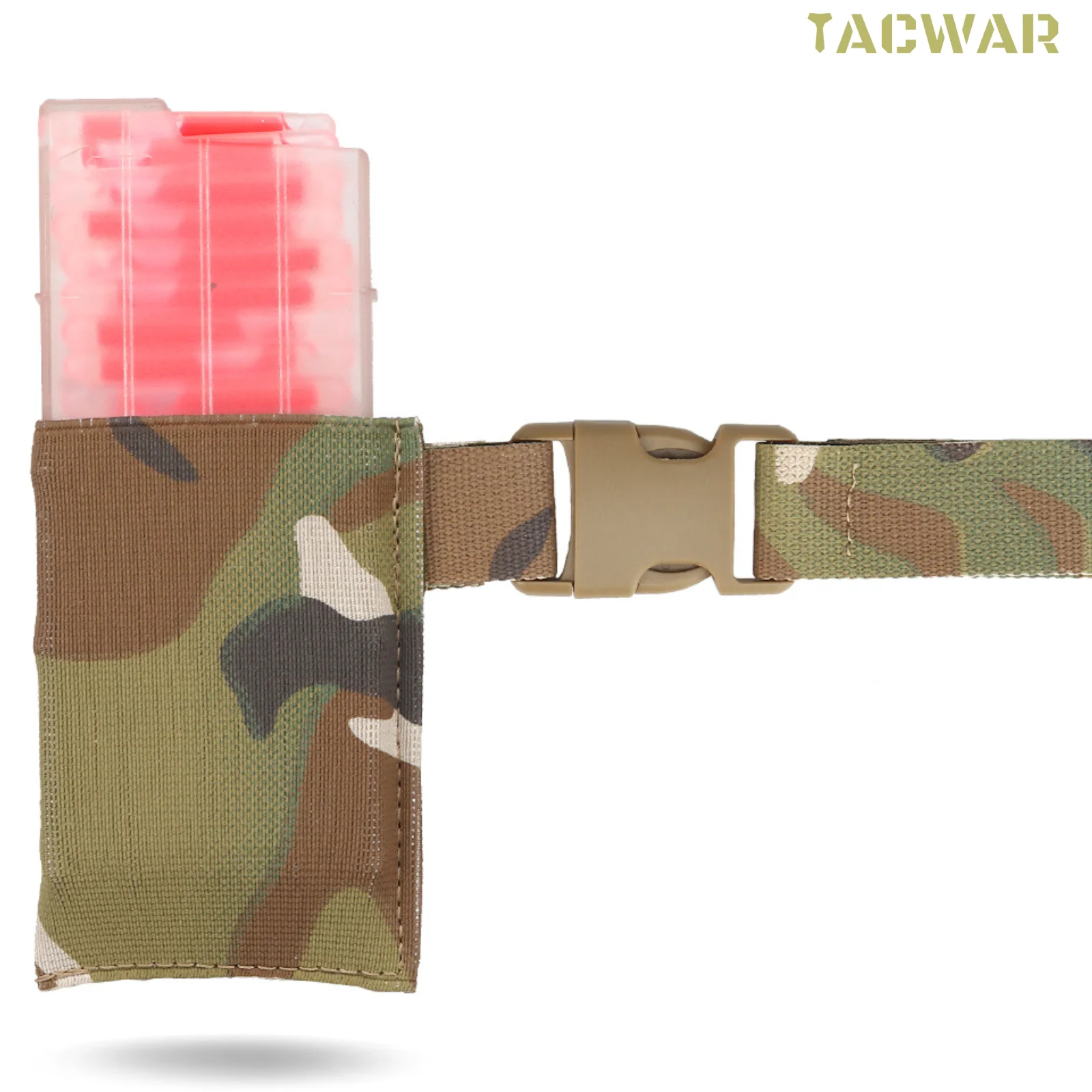 Dispensador de luz táctica MOLLE con funda fija para Airsoft