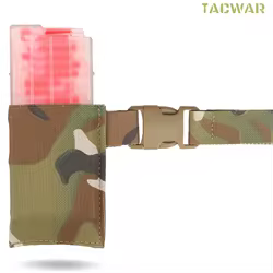 Dispensador de luz táctica MOLLE con funda fija para Airsoft