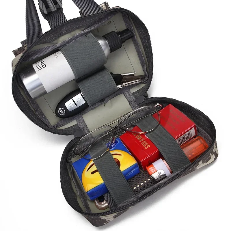 Bolsa táctica MOLLE EDC IFAK – Riñonera organizadora para outdoor y senderismo - imagen 5
