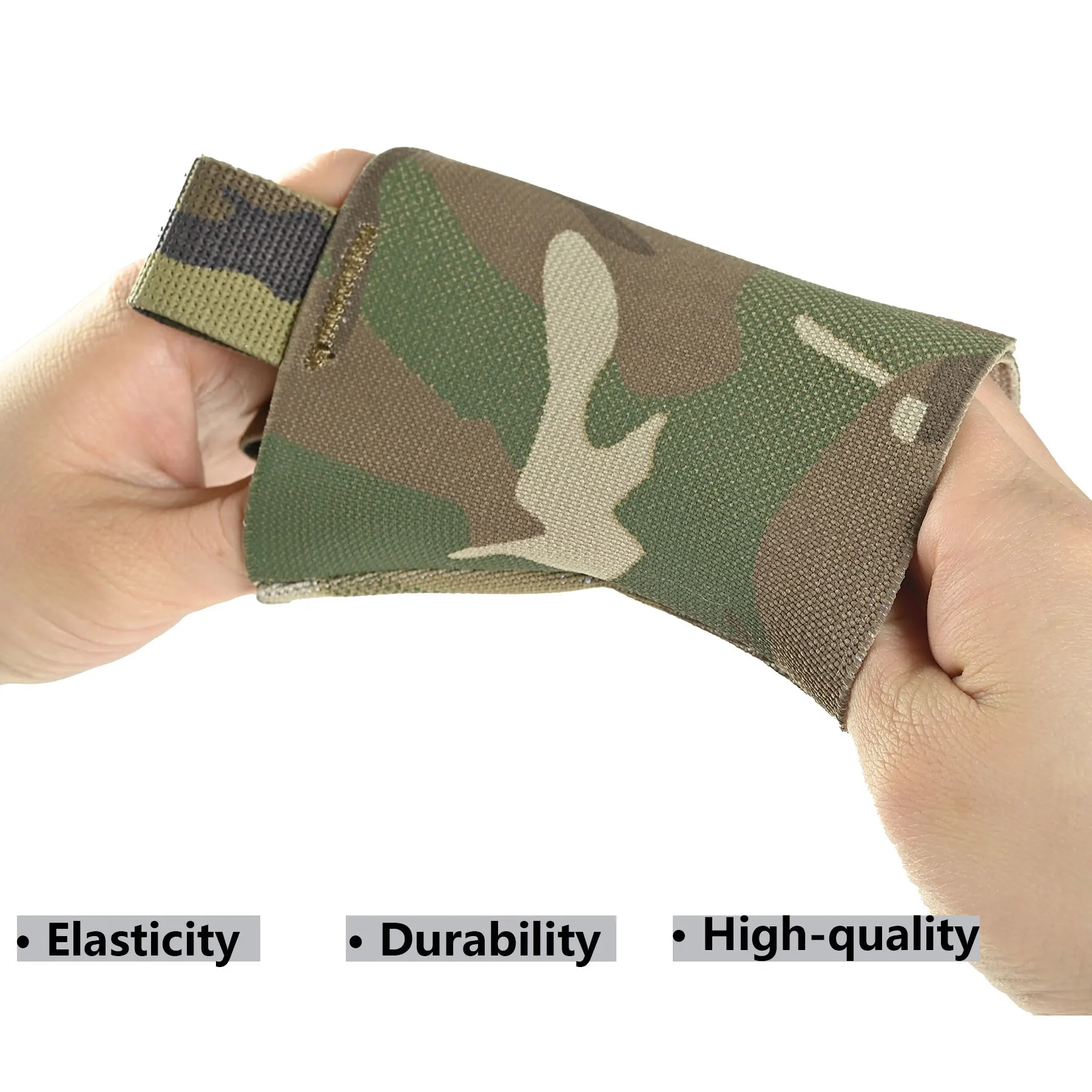 Soporte chemlight táctico con mosquetón – Bolsa MOLLE - imagen 4