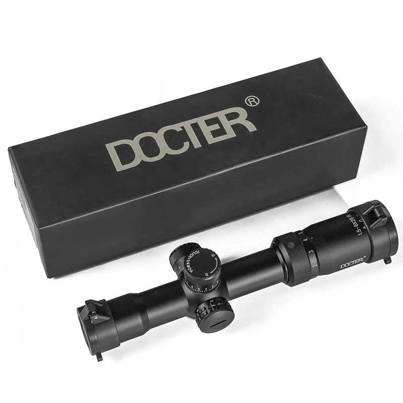 Mira IR 1,5-8x28 para rifle de aire - retícula mil, impermeable - imagen 2