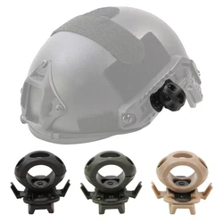 BOOIU Soporte para Linterna Táctica de Casco Fast, Giro 360°