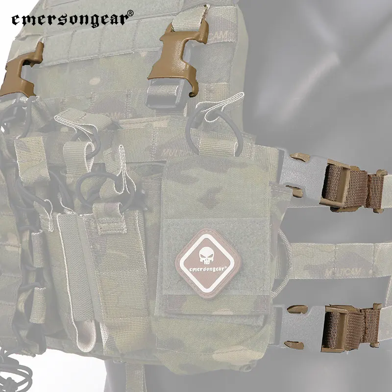 Emersongear Placa MOLLE Pecho Chaleco Táctico Caza Trekking - imagen 4