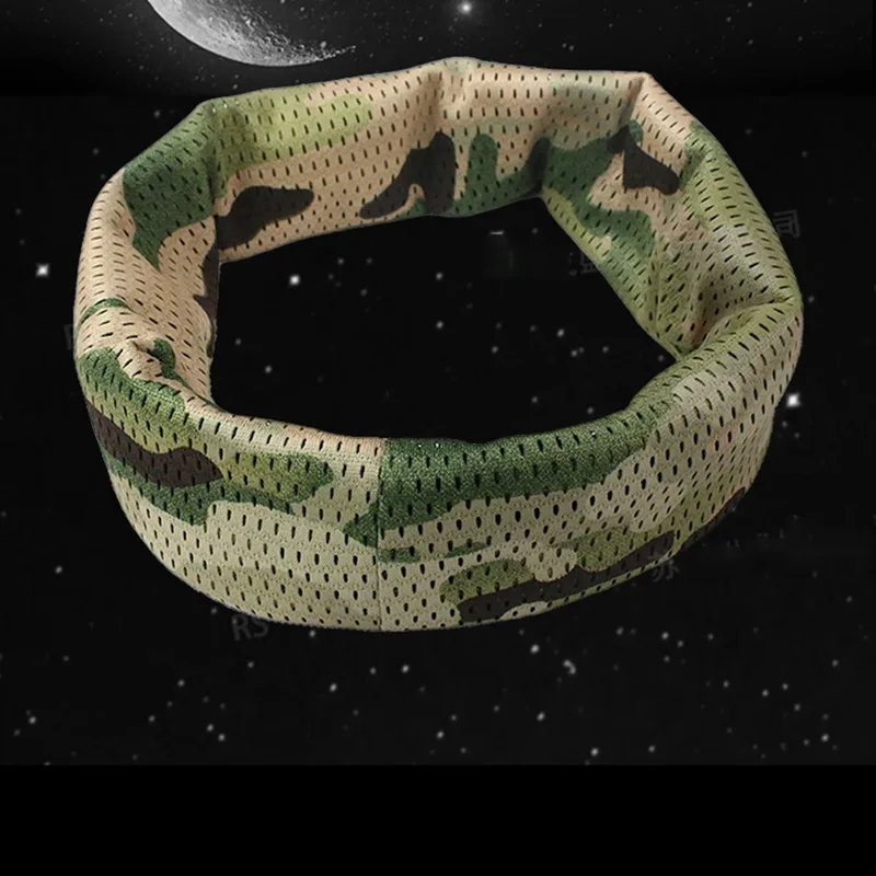 Protector de cuello táctico ligero veraniego para protección solar - imagen 3