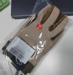 Guantes tácticos tiro verano transpirable ligeros dedo completo táctil