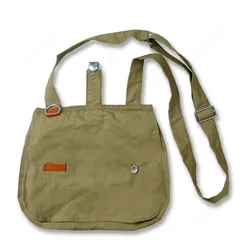 Bolso bandolera táctico retro II Guerra Mundial, correa hombro